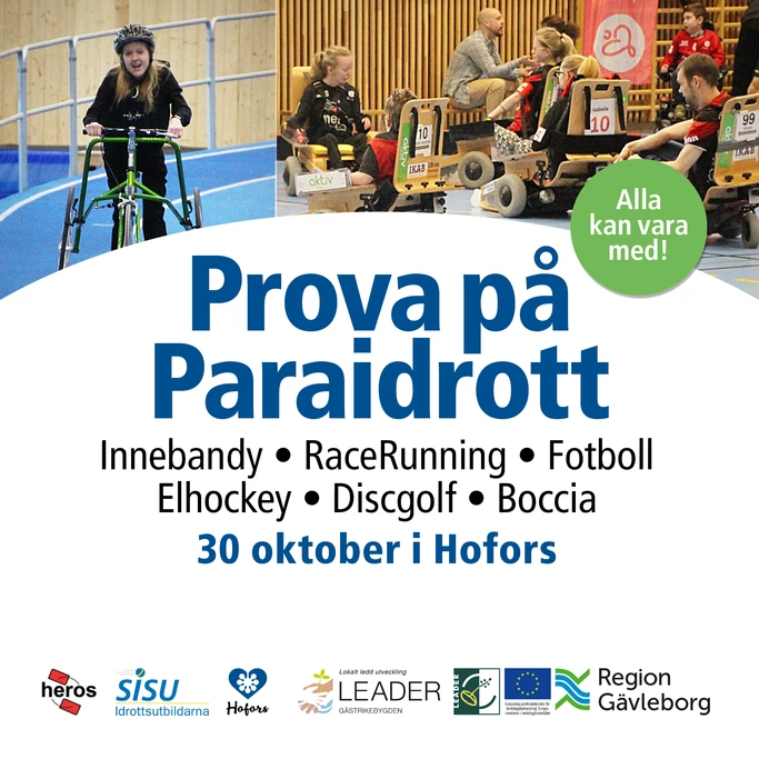 Hofors Kommun Prova pa Paraidrottsdag